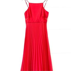 BCBGeneration maxi red dress size 8